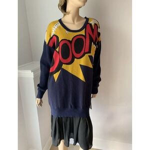 New 3.1. Phillip Lim Sweater Dress "Boom" sz M Designer Brand New
